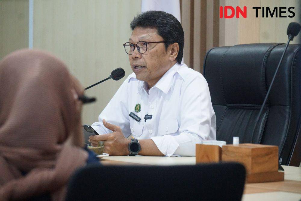 Penjabat Wali Kota Yogyakarta, Singgih Raharjo. (IDN Times/Herlambang Jati Kusumo)