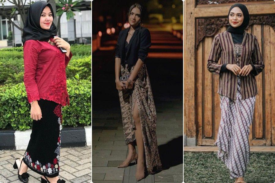 7 Model Kebaya ala Istri Komika Indonesia, Klasik dan Modern