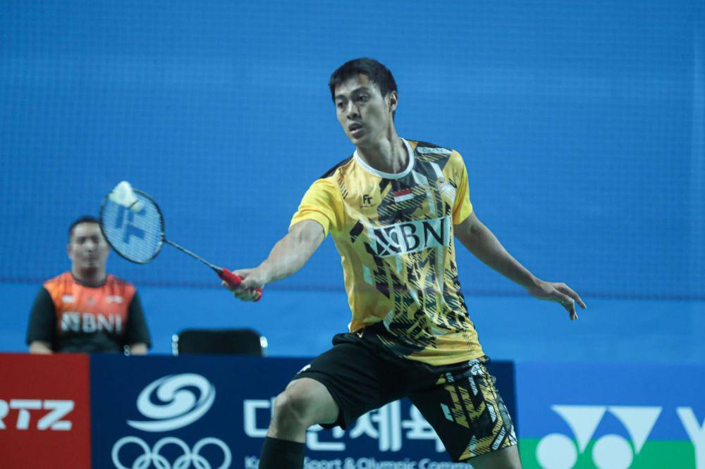 Vito Sadar Diri saat Jumpa Antonsen di Malaysia Masters 2024