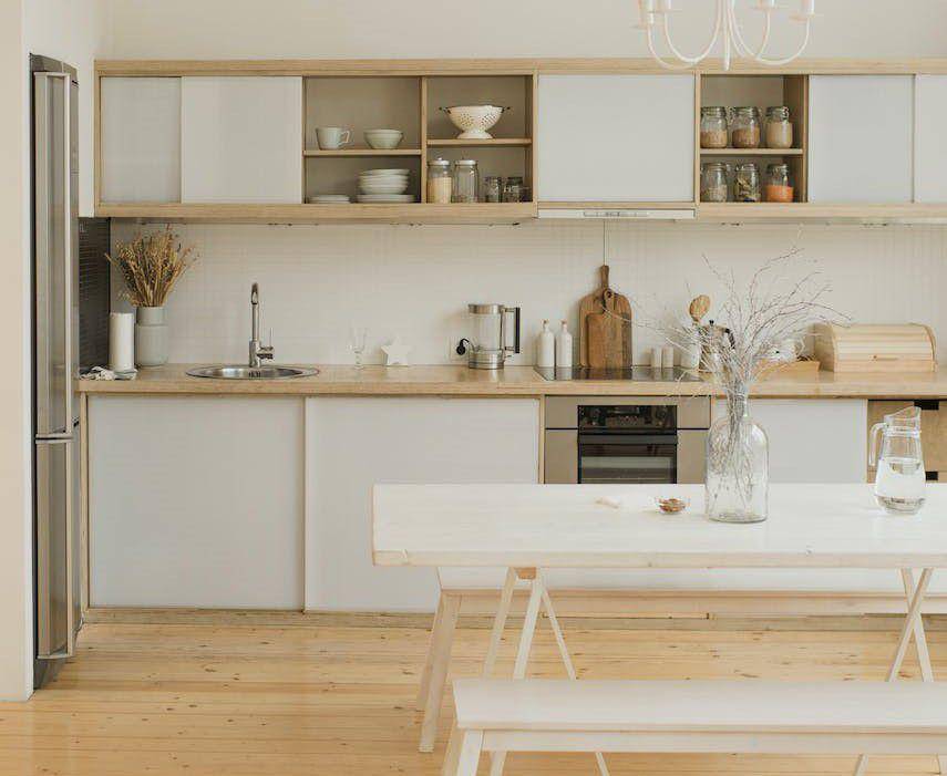 ilustrasi desain dapur yang estetis (pexels.com/Ksenia Chernaya)