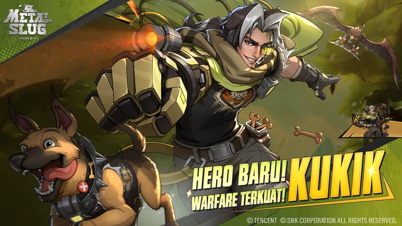 Kukik, Hero Baru yang Siap Guncang Dunia Metal Slug: Awakening!