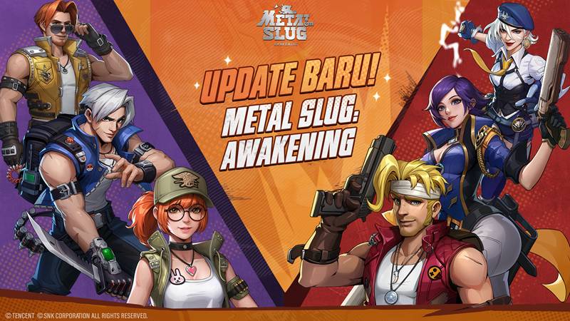 Metal Slug Awakening Uji Tanpa Batas dan Sistem Awakening Senjata!