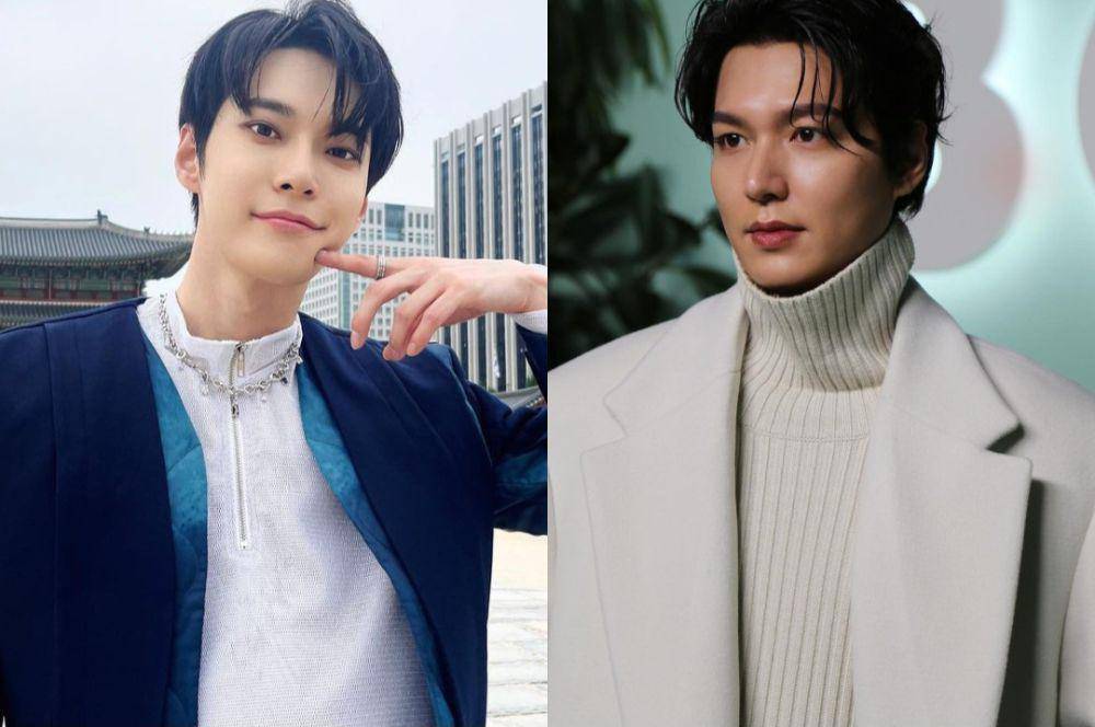 Doyoung NCT dan Lee Min Ho (instagram.com/nct127 | instagram.com/myment_official)