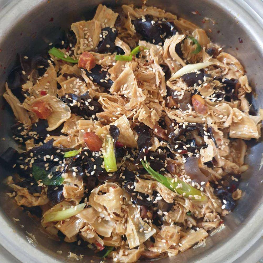 Resep kembang tahu kering (instagram.com/yl_cooknfood)