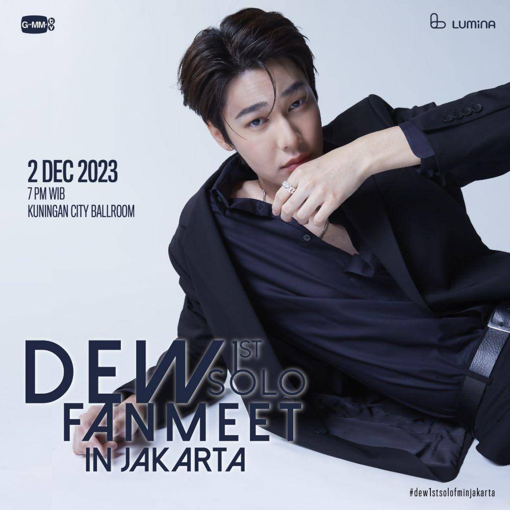 Dew 1st Solo Fanmeeting in Jakarta (Dok. Lumina Entertainment)