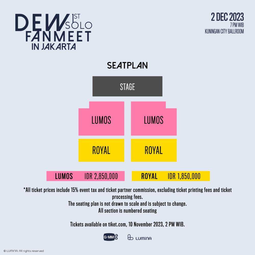 Dew 1st Solo Fanmeeting in Jakarta (Dok. Lumina Entertainment)
