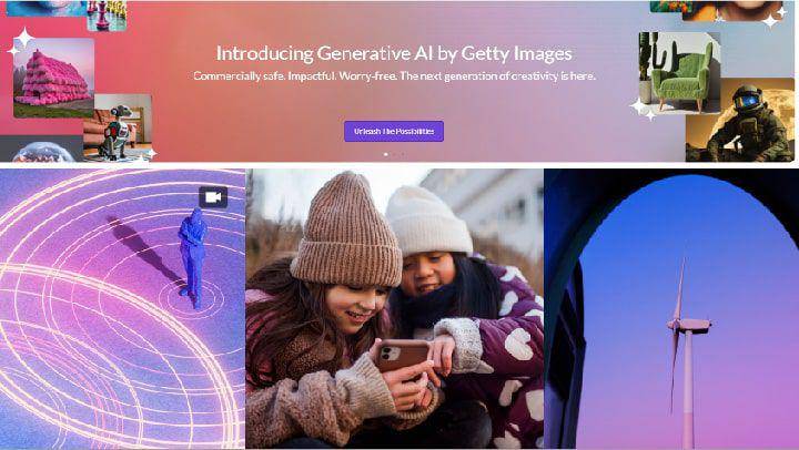 Website Untuk Menjual Foto (Gettyimages.com)