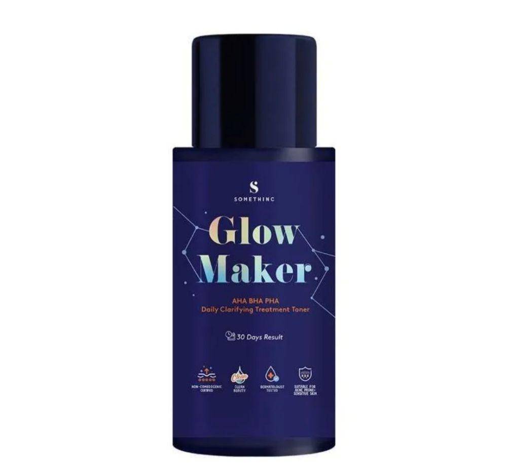 Somethinc Glow Maker AHA BHA PHA Clarifying Treatment Toner (blibli.com/KAV Beauty Official Store)