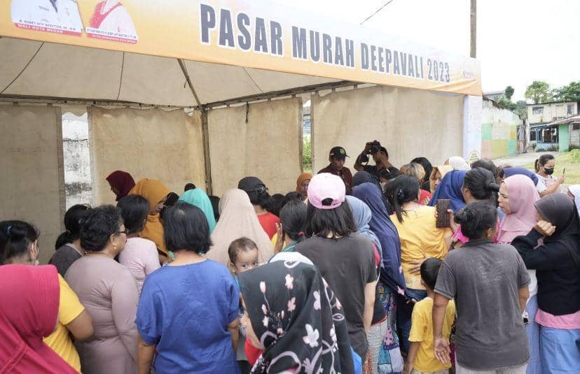 Pasar Murah Deepavali di Medan Resmi Dibuka, Cek Harganya