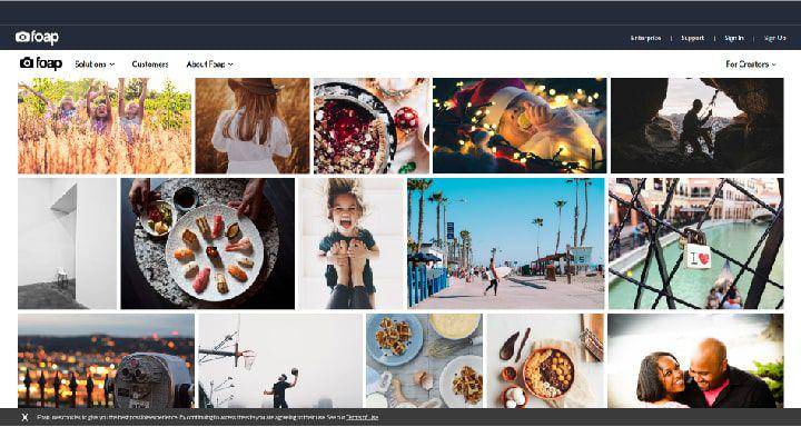 Website Untuk Menjual Foto (Foap.com)