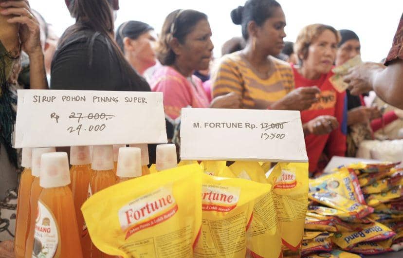 Sambut hari raya Deepavali tahun 2023, pasar murah resmi dibuka (dok. Diskominfo Medan)