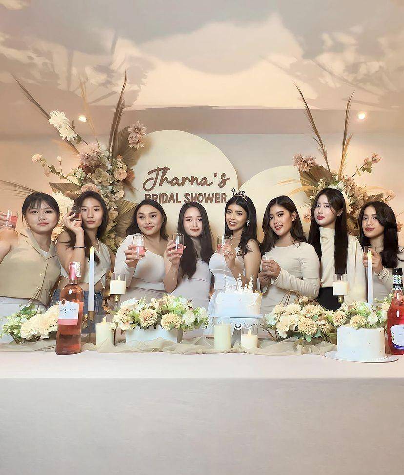potret bridal shower Jharna Bhagwani (Instagram.com/jharnabhagwani)