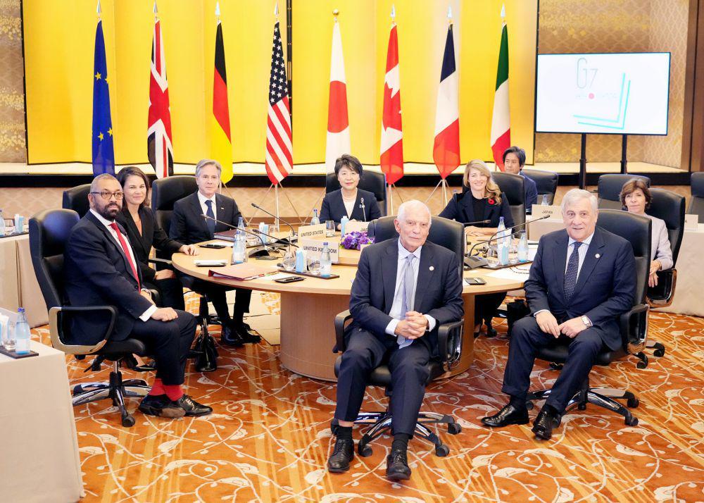 Para Menlu G7 Serukan Jeda Kemanusiaan di Gaza