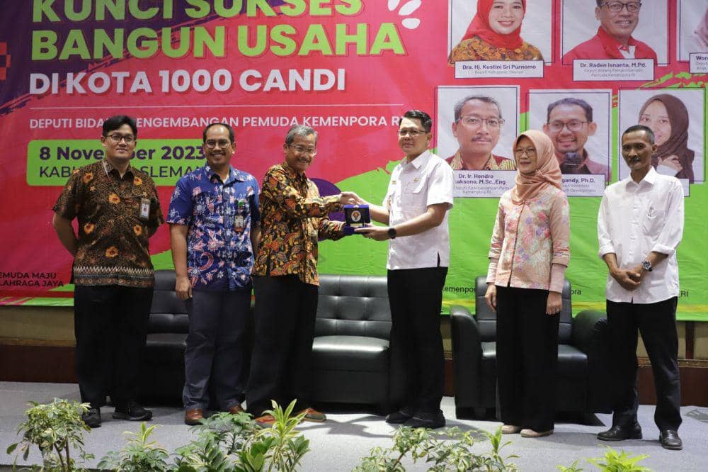 Kuliah Penumbuhan Minat Kewirausahaan Pemuda, di Merapi Merbabu Hotel, Rabu (8/11/2023). (Dok. Istimewa)