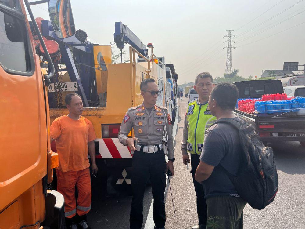 Kecelakaan Tol Purbaleunyi: Satu Penumpang Bus Tewas, Tiga luka-luka