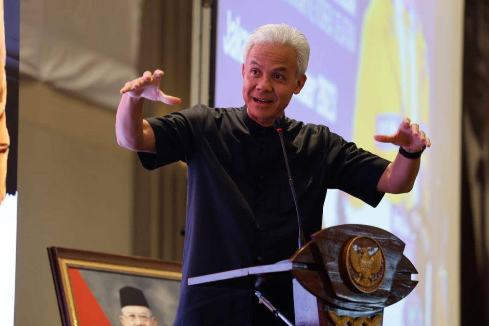 Ganjar Pranowo hadir dalam pembekalan Pekerja Migran Indonesia (PMI) yang akan berangkat ke Korea Selatan (IDN Times/Istimewa)