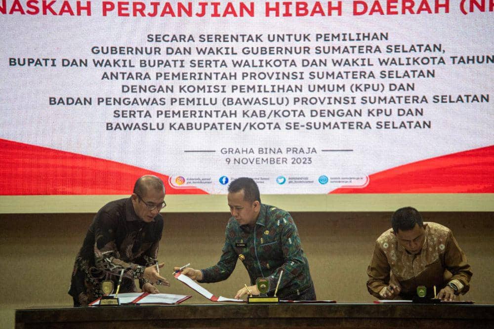 Sah, Biaya Pilkada Sumsel 2024 Dianggarkan Rp1,4 Triliun