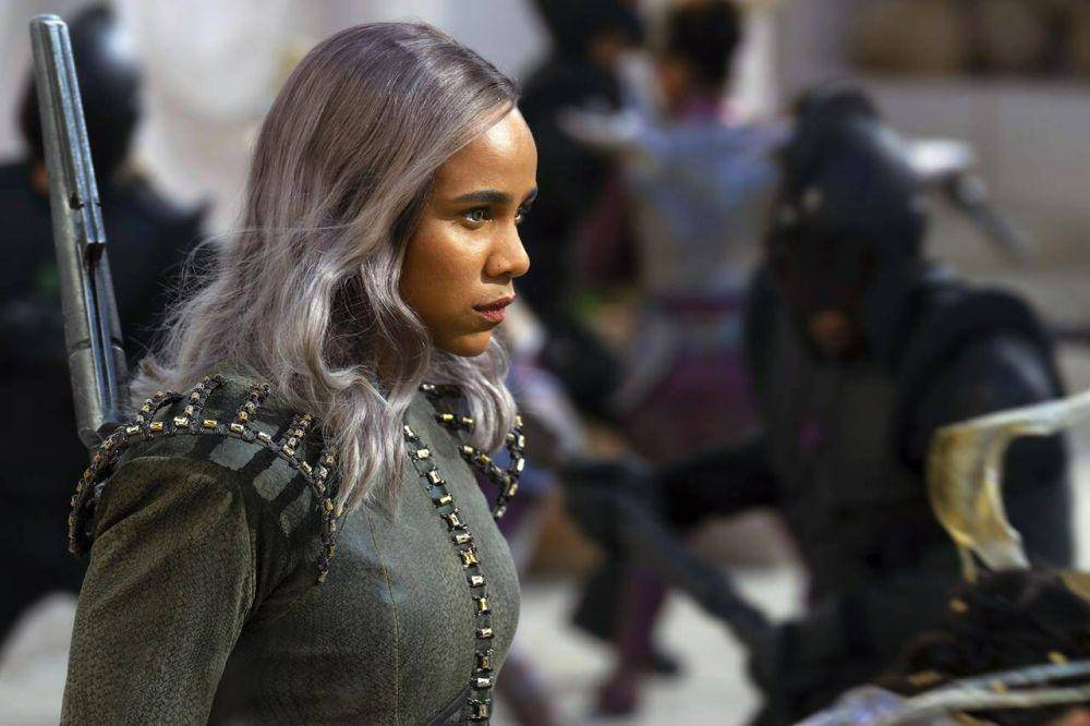 Zawe Ashton dalam film The Marvels (dok. Marvel Studios/The Marvels)