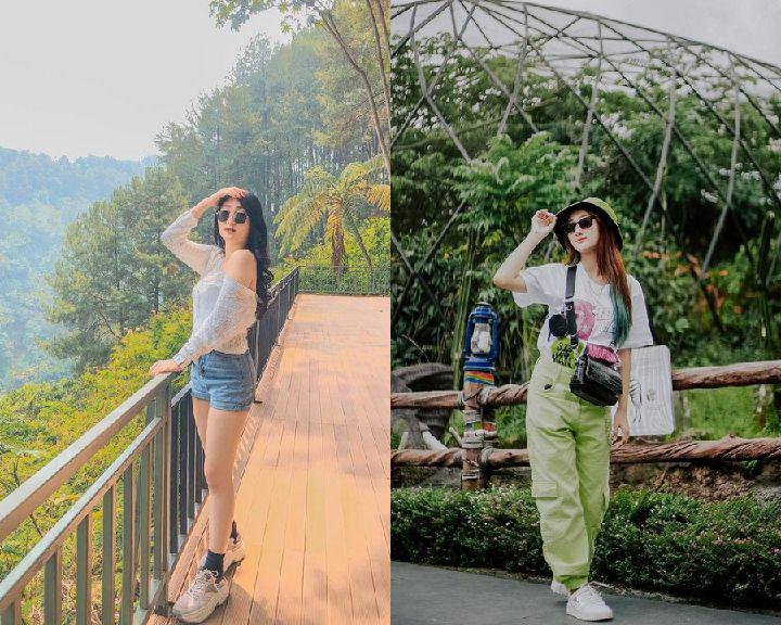 10 Padu Padan Atasan Putih ala Sandrina Mazaya, Chic dan Stylish!