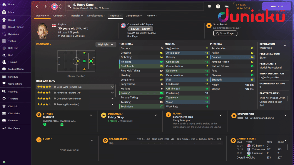 dok. Screenshot FM 2024 by Zaki Narayan Satria