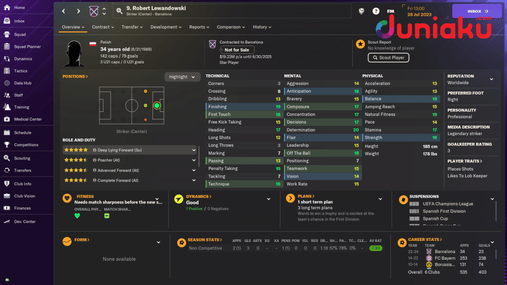 dok. Screenshot FM 2024 by Zaki Narayan Satria