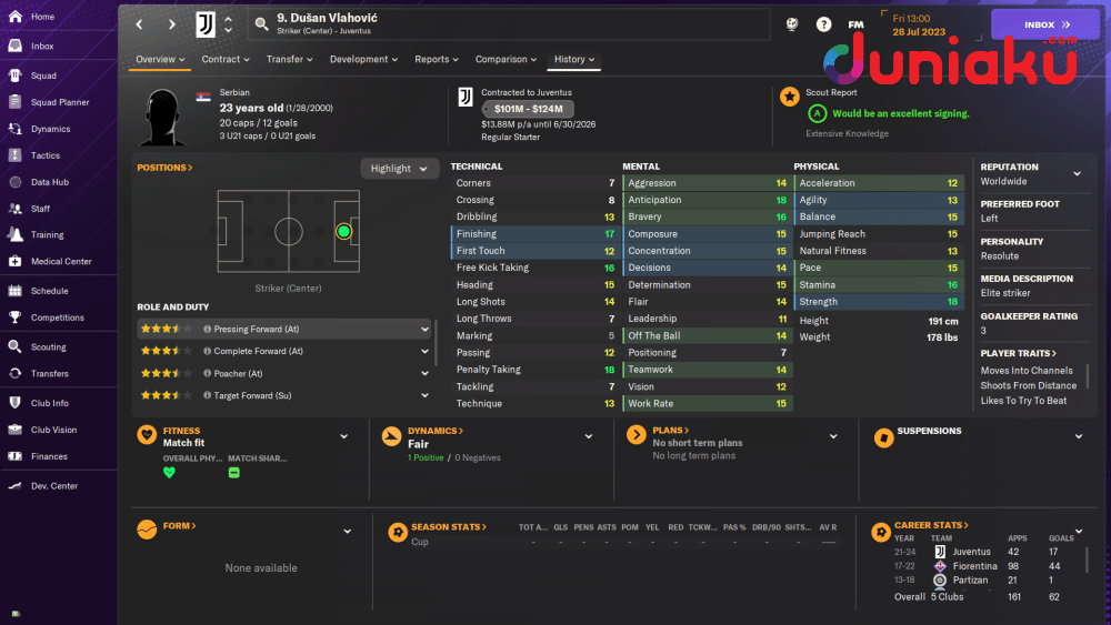 dok. Screenshot FM 2024 by Zaki Narayan Satria