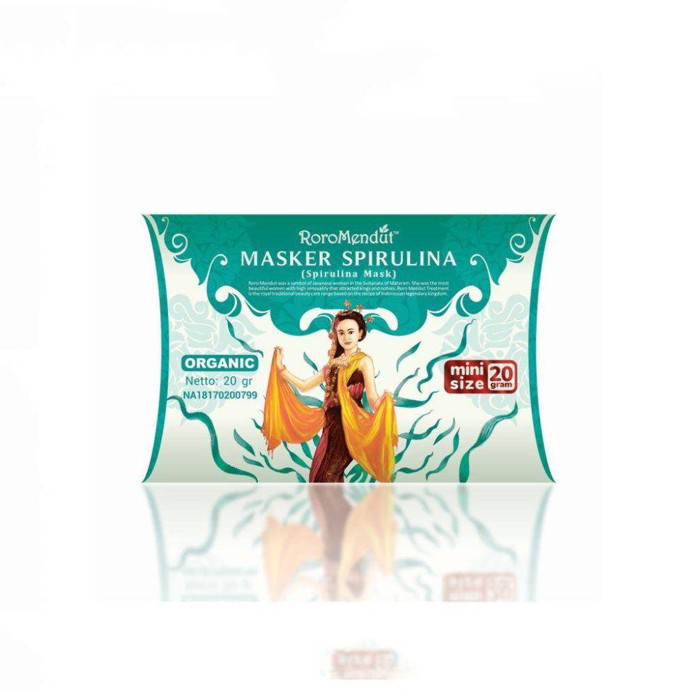 Roro Mendut Masker Spirulina. (dok. Roro Mendut)