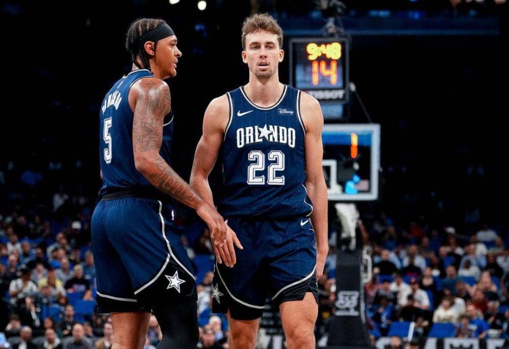 Paolo Banchero (5) dan Franz Wagner (22). (instagram.com/orlandomagic)