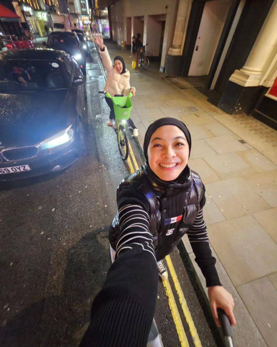 potret Dian Ayu Lestari di London (instagram.com/dianayulestari)