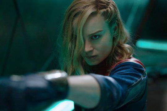 Brie Larson dalam film The Marvels (dok. Marvel Studios/The Marvels)