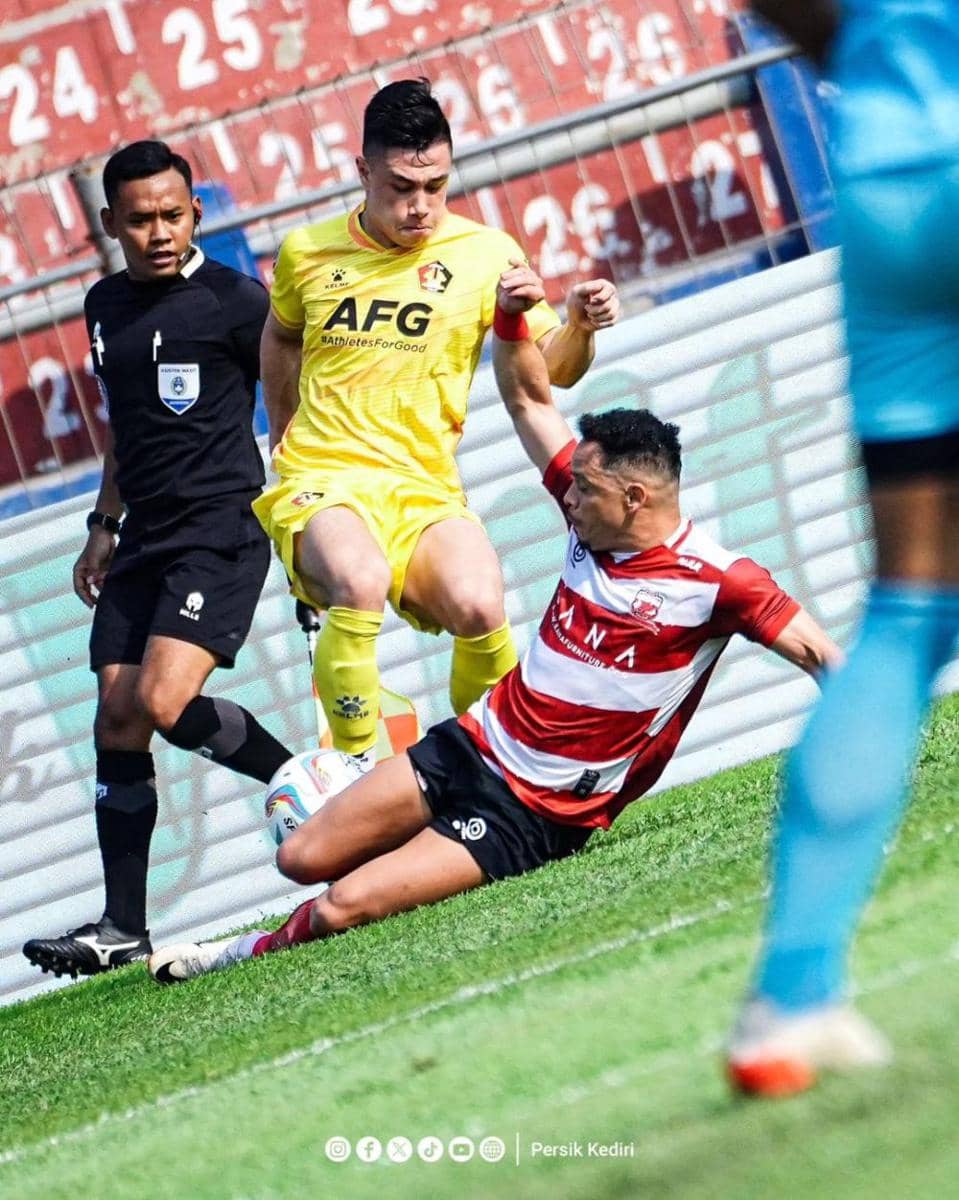 Bantai Madura, Pelatih Sebut Kemenangan Persik karena Pressing Ketat