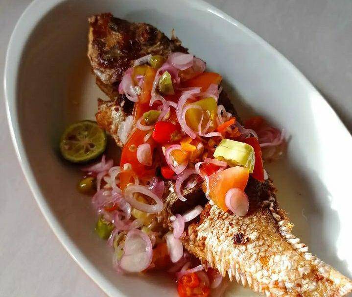 Ilustrasi ikan goreng dabu dabu (instagram.com/dapur_ekaristi)