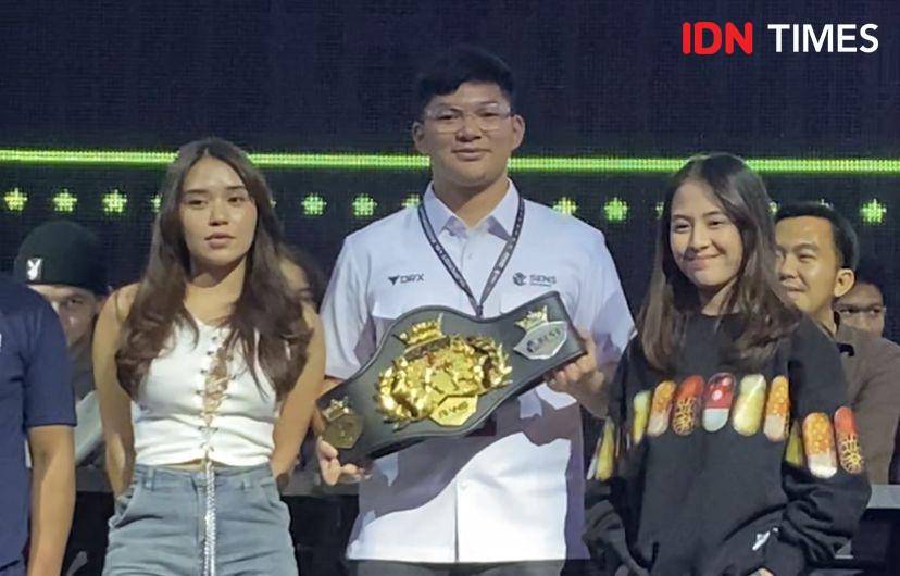 Adhisty Zara jadi woman fighter di Superstar Knockout (IDN Times/Rani Asnurida)