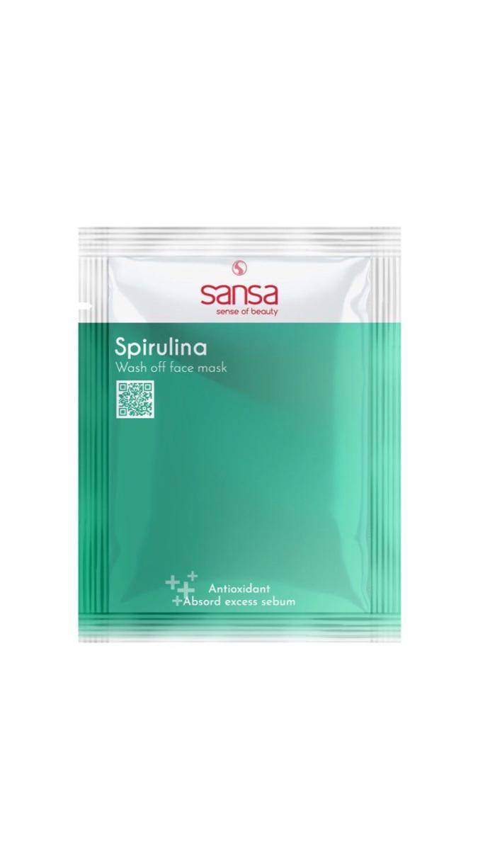 Sansa Spirulina Face Mask. (dok. Sansa)