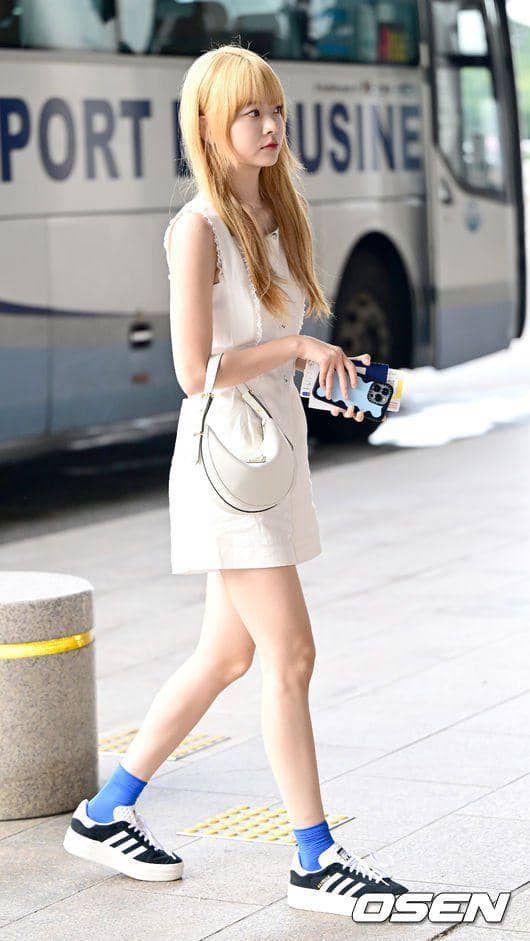 Eunchae LE SSERAFIM (m.news.nate.com/Choi Gyu Han)