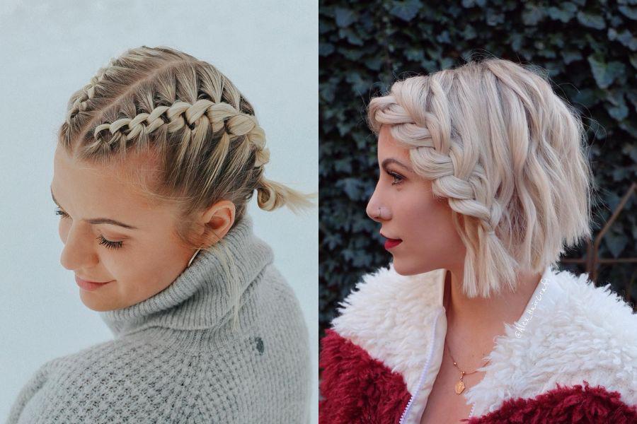 14 Model Kepang Rambut Pendek, Mudah Dibuat dan Stylish Banget!