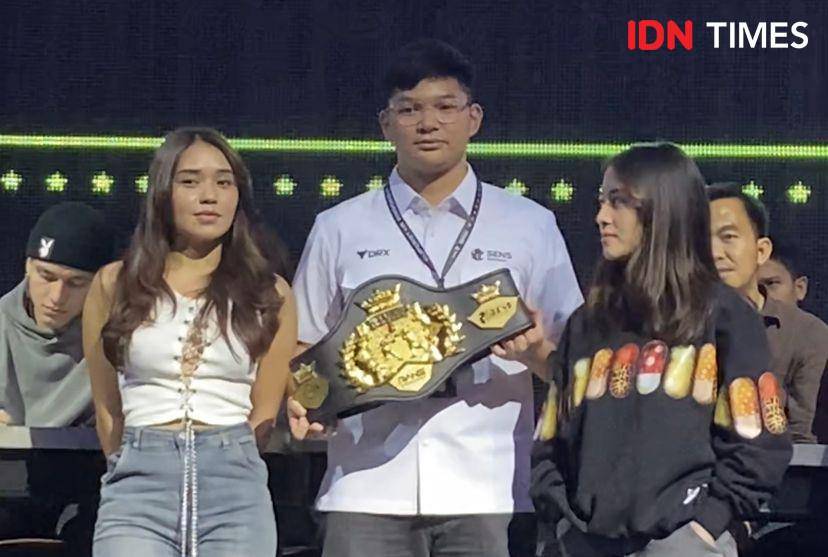 Adhisty Zara jadi woman fighter di Superstar Knockout (IDN Times/Rani Asnurida)
