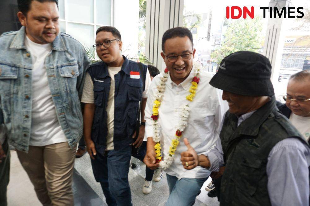 Founder TurunTangan dan Calon Presiden, Anies Baswedan. (IDN Times/Herlambang Jati Kusumo)