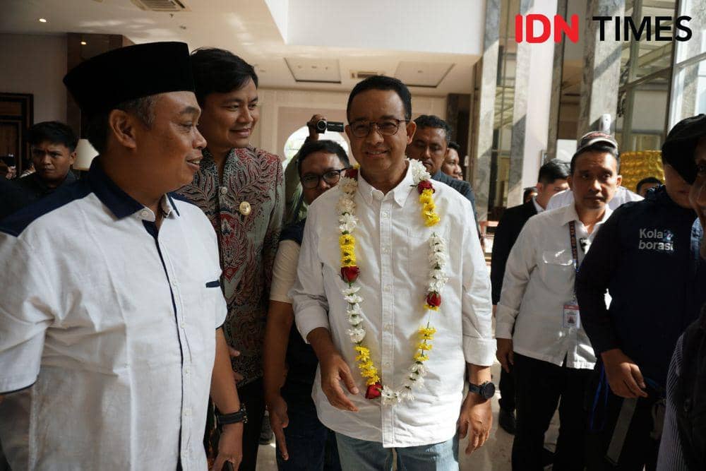 Bakal Calon Presiden, Anies Baswedan. (IDN Times/Herlambang Jati Kusumo)