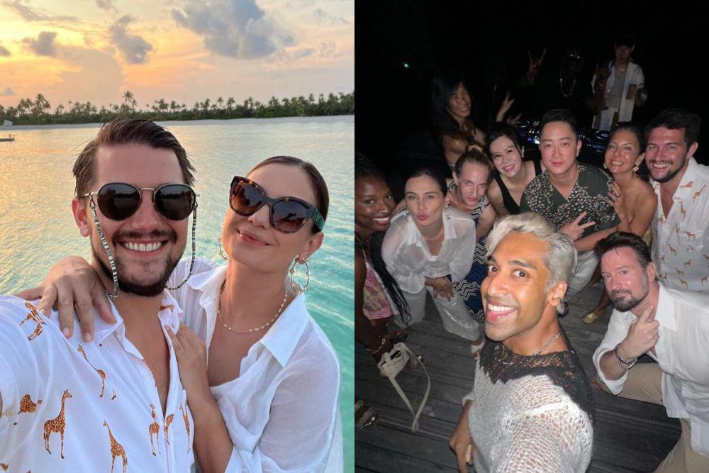 10 Potret Marissa Nasution di Maldives, Quality Time bareng Sahabat!