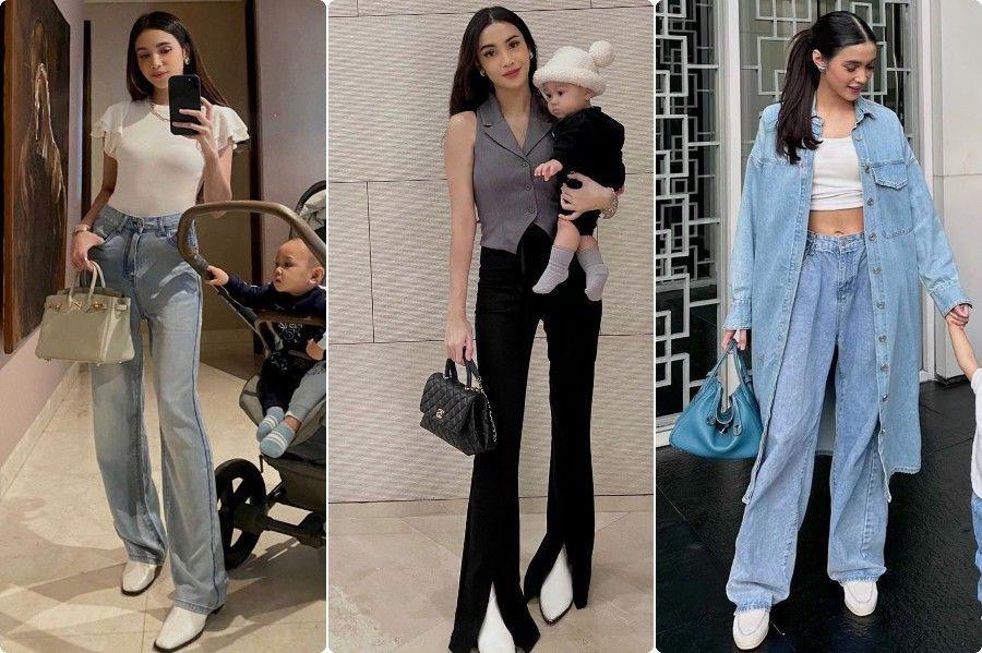 7 Gaya Stylish ala Laras Syerinita saat Momong Buah Hati, Fashionable