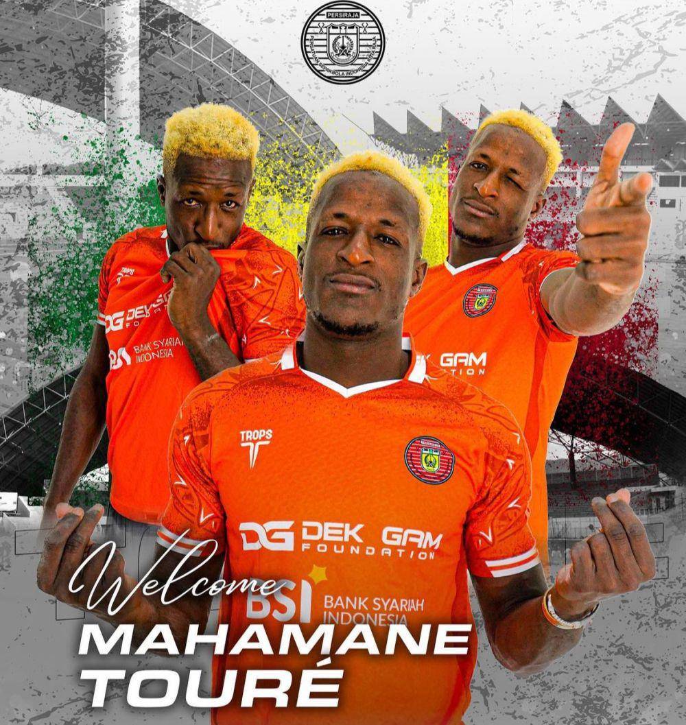 Penyerang asing Persiraja Banda Aceh, Mahamane Toure. (Dokumentasi Instagram Media Official Persiraja Banda Aceh)