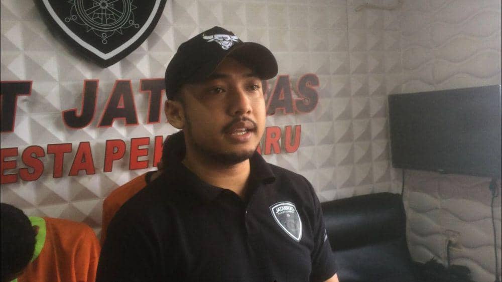 Kanit Resmob Jembalang pada Satreskrim Polresta Pekanbaru Iptu Nicho Try Hardianto (IDN Times/ Fanny Rizano)