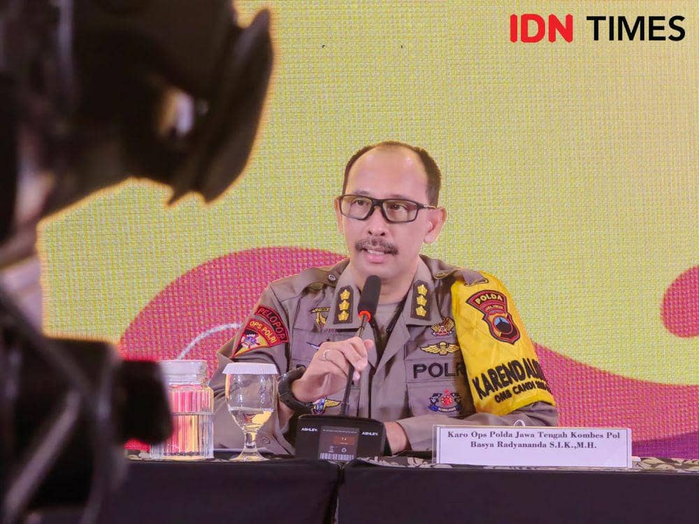 Karo Ops Polda Jawa Tengah, Kombes Pol Basya Radyananda. (IDN Times/Larasati Rey)