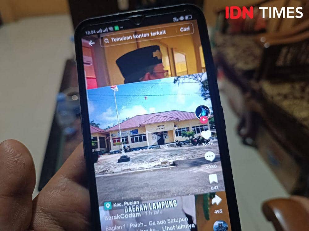 Viral! Wabup Lamteng Sidak Kantor Kecamatan Pubian Kosong Pegawai