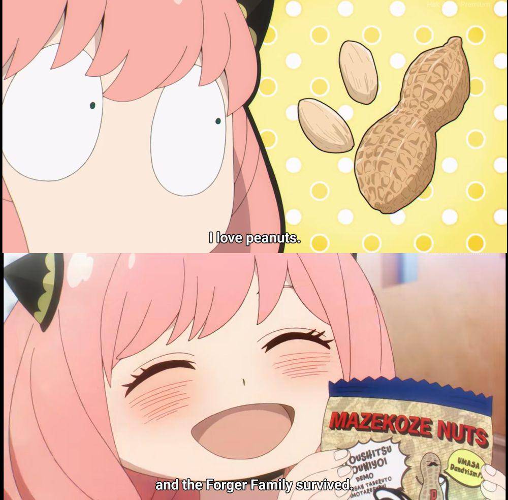 kacang (dok. Netflix/Spy x Family)
