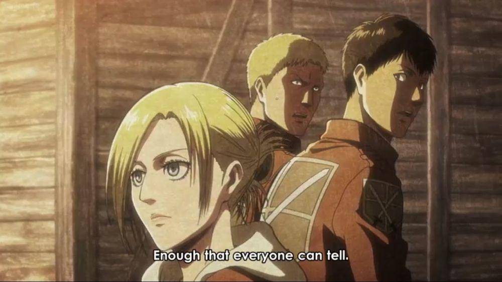 Bertholdt dan Annie (dok. WIT STUDIO/Shingeki no Kyojin)