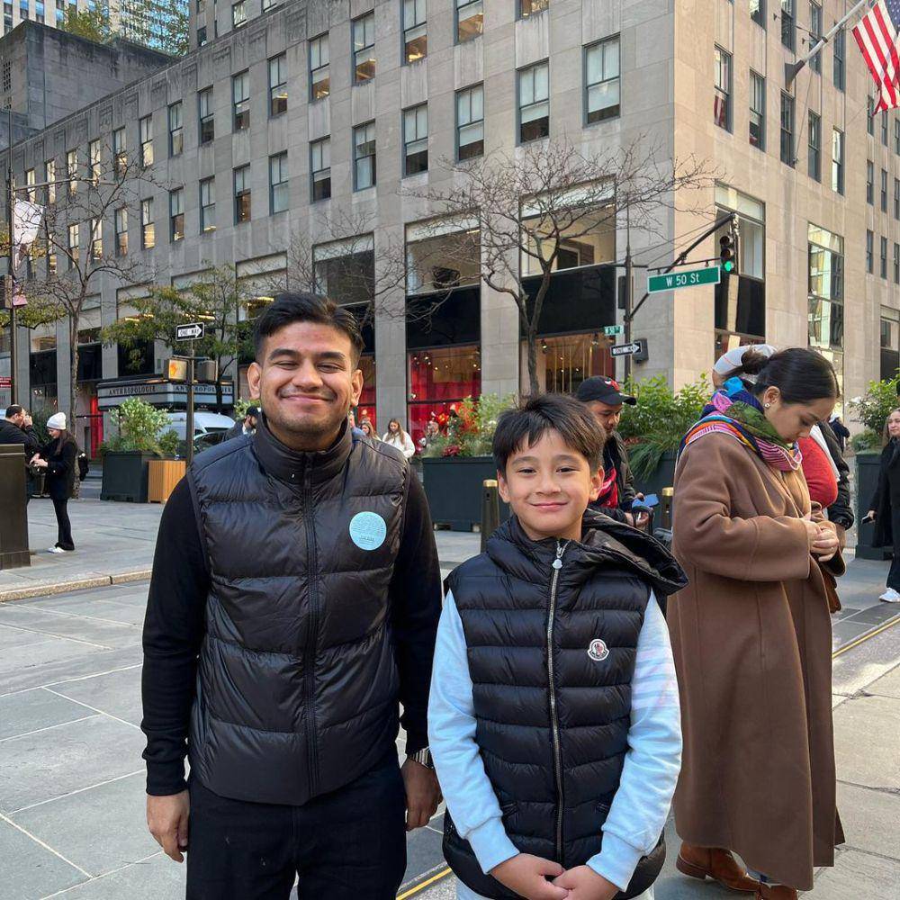 potret akrab Rafathar dan Fadil Jaidi di Amerika (instagram.com/fadiljaidi)