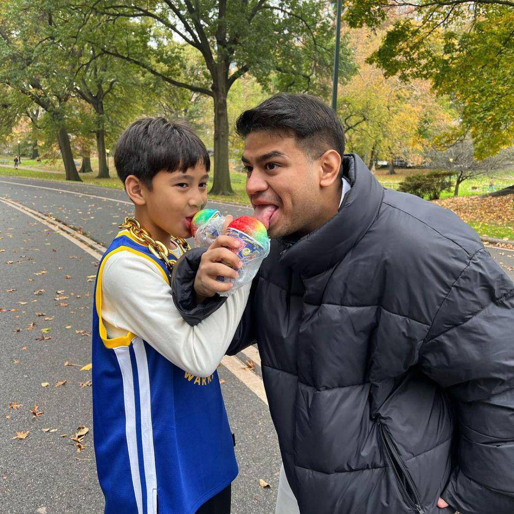 potret akrab Rafathar dan Fadil Jaidi di Amerika (instagram.com/fadiljaidi)