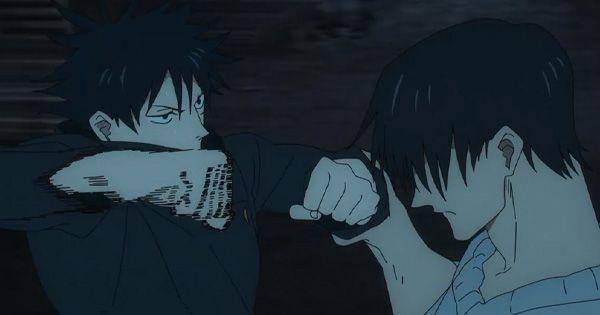 Duel antara ayah dan anak klan Zenin ( Dok. Mappa / Jujutsu Kaisen 2 )